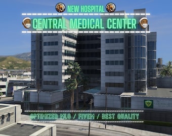Los Santos Medical Center | MLO/MAP | Fivem GTAV | Optimized | Drag and Drop Files | Best Quality |