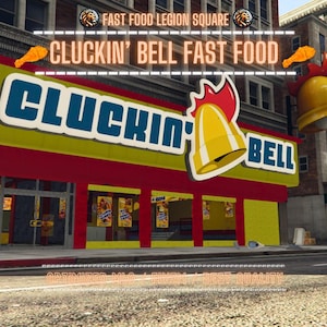 Cluckin' Bell Restaurant | MLO / MAP | Fivem GTAV | Optimized | Drag and Drop Files | Best Quality |