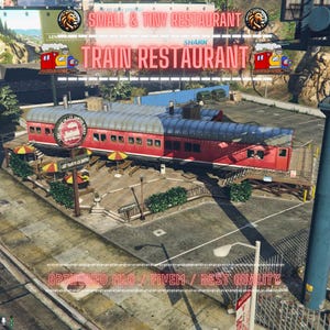 Restaurant-train | MLO/MAP | Fivem GTAV | Optimisé | Glisser et déposer des fichiers | Meilleure qualité |