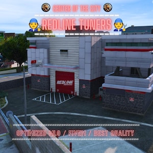 Performances de la ligne rouge | MLO/MAP | Fivem GTAV | Optimisé | Glisser et déposer des fichiers | Meilleure qualité |
