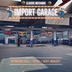 Import Garage | MLO / MAP | Fivem GTAV | Optimized | Drag and Drop Files | Best Quality |