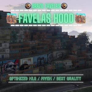 Hood Favela's | 3 MLO'S / KAART | Fivem GTAV | Geoptimaliseerd | Bestanden slepen en neerzetten | Beste kwaliteit |