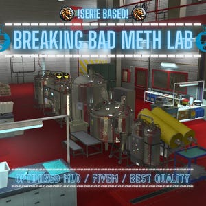 Meth Lab ( Breaking Bad Inspired ) | MLO / MAP | Fivem GTAV | Optimized | Drag and Drop Files | Best Quality |