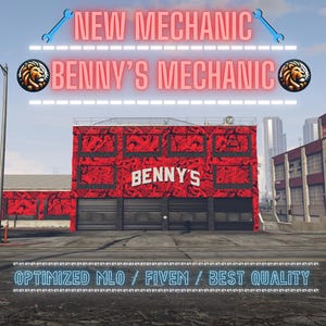 Nouveau mécanicien de Benny | MLO/MAP | Fivem GTAV | Optimisé | Glisser et déposer des fichiers | Meilleure qualité |