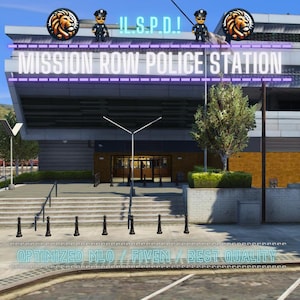 Politiebureau Mission Row | MLO / KAART | Fivem GTAV | Geoptimaliseerd | Bestanden slepen en neerzetten | Beste kwaliteit |