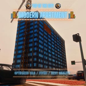 Appartement moderne | MLO/MAP | Fivem GTAV | Optimisé | Glisser et déposer des fichiers | Meilleure qualité |