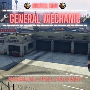 Mécanique générale | MLO/MAP | Fivem GTAV | Optimisé | Glisser et déposer des fichiers | Meilleure qualité |
