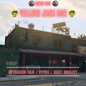 Yellow Jack Rework | MLO / MAP | Fivem GTAV | Optimized | Drag and Drop Files | Best Quality |