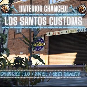 Los Santos Customs | MLO / MAP | Fivem GTAV | Optimized | Drag and Drop Files | Best Quality