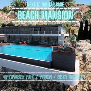 Beach Mansion | MLO / MAP | Fivem GTAV | Optimized | Drag and Drop Files | Best Quality |