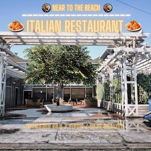 Restaurant Italien | MLO/MAP | Fivem GTAV | Optimisé | Glisser et déposer des fichiers | Meilleure qualité |