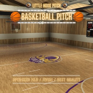 BasketBall Pitch | MLO / MAP | Fivem GTAV | Optimized | Drag and Drop Files | Best Quality |