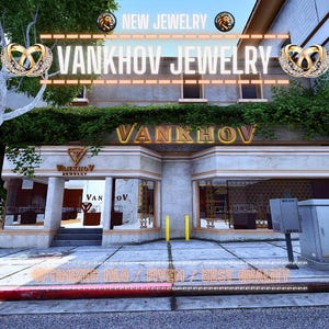 Vankhov Jewelry | MLO / MAP | Fivem GTAV | Optimized | Drag and Drop Files | Best Quality |