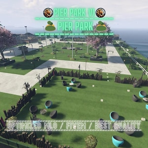 Pier Park V1 | MLO / MAP | Fivem GTAV | Optimized | Drag and Drop Files | Best Quality |