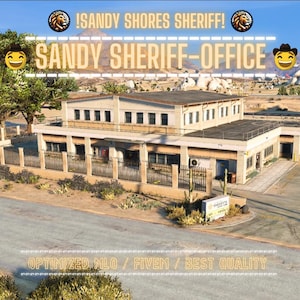 Shérif de sable | MLO/MAP | Fivem GTAV | Optimisé | Glisser et déposer des fichiers | Meilleure qualité |