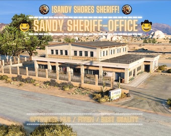 Sandy Sheriff | MLO/MAP | Fivem GTAV | Optimiert | Dateien per Drag-and-Drop | ziehen Beste Qualität |
