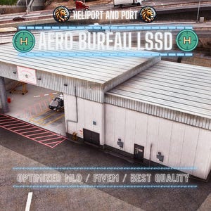 Aero Bureau LSSD | MLO/MAPA | Cinco GTAV | Otimizado | Arrastar e soltar arquivos | Melhor qualidade |