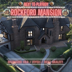 Palazzo Rockford | MLO/MAPPA | Fivem GTAV | Ottimizzato | Trascina e rilascia file | Migliore qualità |