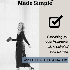 Kamerainställningar på ett enkelt sätt | Guide till nybörjarfotografering | Manuellt läge E-bok Digital nedladdning Foto Canon