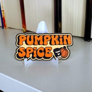 Pumpkin Spice -  cute sticker for kindle