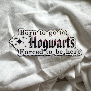 Forced to be here sticker