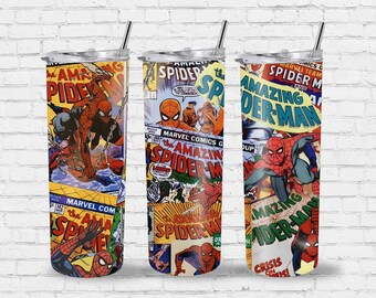 The Amazing Spiderman Tumbler - FREE personalization