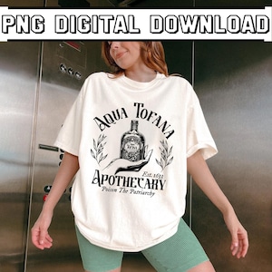 Aqua Tofana Png, Aqua Tofana Apothecary Digital, Poison The Patriarchy Png, Your body my choice, Feminist Png, Womens Rights Png, Pro Choice