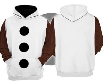Olaf Frozen All Over Print Costume Hoodie, Frozen Friends Inspired Shirt, Frozen Halloween Cosplay Costume Outfit