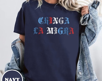 Chinga La Migra Protect Defend Immigrants Shirt, Anti Ice Tee, Liberal Protest, Anti Trump Fdt Shirt, Activist Gift, Political Protest Shirt