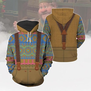 Frozen Oaken Cosplay Hoodie Sweatshirt T-shirt, Frozen Characters Hoodie, Disneytrip Holiday Shirt, Xmas Cosplay Costume