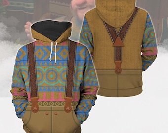 Frozen Oaken Cosplay Hoodie Sweatshirt T-shirt, Frozen Characters Hoodie, Disneytrip Holiday Shirt, Xmas Cosplay Costume