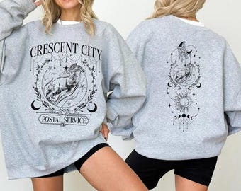 Crescent City Postal Service Shirt, Crescent City Otter Shirt, Crescent City Shirt, Sjm Merch, House Of Earth And Blood, SJM Fan Gifts