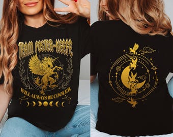 Sudadera del equipo Foster-Keefe, sudadera de Foxfire Academy, camiseta del Guardián de las Ciudades Perdidas, camiseta de Kotlc, camiseta con los símbolos del Guardián de las Ciudades Perdidas