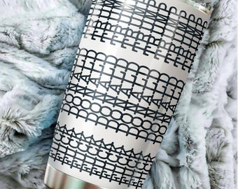 F*ck Trump Hidden Message Tumbler 20oz, Subtle Anti Trump Coffee Cup, FDT Tumbler, Hidden Message, Fck Donald Trump Tumbler