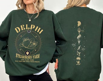 Percy Jackson Delphi Strawberry Shirt, Delphi Strawberry Farm Shirt, Camp Half Blood Shirt, Rick Riordan, Bookworm Shirt, Long Island Sound