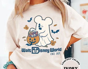 Walt Disneyworld Mickey Ghost shirt Spooky Season tee Mickey Boo T-shirt Halloween Party