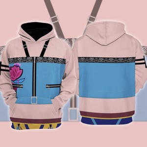 Zoey Demon Hunters Cosplay Outfits, Kpop Demon Hunters, Kpop Huntrix Cosplay Shirt, Demon Hunters Merch, Saja Girls Fan Gifts