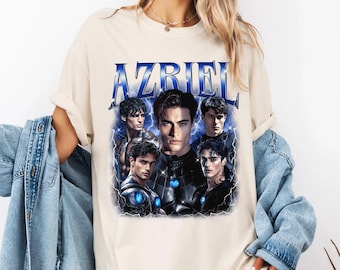 Camiseta pirata Azriel Acotar Bat Boys, inspirada en Acotar, regalo para amantes de los libros, unisex, para hombre y mujer.