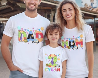 Personalized Zootopia Birthday Family T-shirt, Custom Judy Hopps & Nick Wilde Birthday Tee, Best Birthday Ever, Disneyland Birthday Shirt