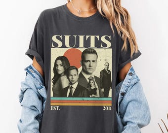 Camiseta vintage de la película Suits, camiseta vintage de la película Suits, camiseta de la serie Suits, camiseta de Harvey Specter, Donna Paulsen, You Just Got Litt Up