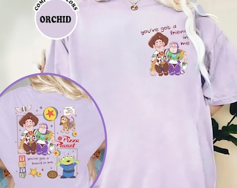 Toy Story Land To Infinity and Beyond, Toy Story Shirt, Woody Buzz Lightyear Toy Story, Best Friend Gift, Disneyland Vacation Trip Shirt