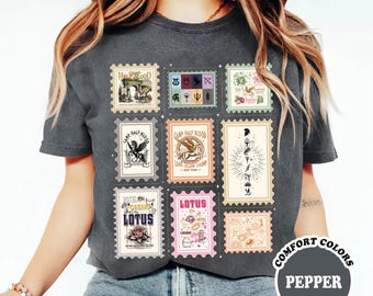Camiseta Percy Jackson, Camiseta Acampamento Meio-Sangue, Acampamento Meio-Sangue Hotel e Cassino Lotus, Camiseta Heróis do Olimpo, Camiseta Acampamento Júpiter, Amante de Livros