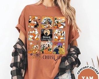 Halloween On The High Seas Shirt, Mickey And Friends Group Shirt, Family Cruise, Mickey Cruise Shirt, Mickey And Friends Tee, Spooky Season