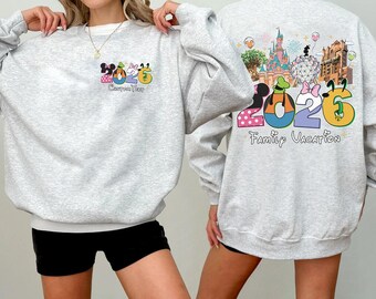 Personalized Disneyland Vacation 2026 Shirt, Family Disneytrip Matching Shirts, Magic Kingdom Epcot Shirt, Family Vacation Trip Outfits