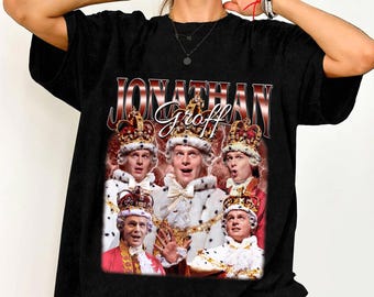 Jonathan Groff Hamilton Bootleg Unisex T-shirt, Jonathan Groff King George Shirt, Hamilton Musical Vintage Retro Theate 90s Bootleg Shirt
