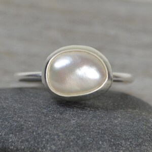 Freshwater Pearl Ring, June Birthstone Ring