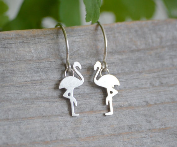 Sterling silver flamingo best sale earrings