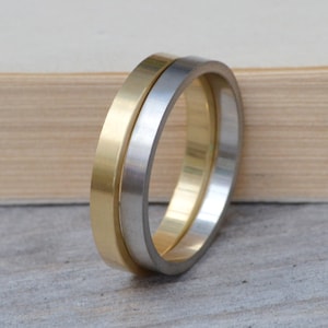 Aliança de casamento de 2 mm, aliança de casamento de prata, aliança de casamento de ouro, aliança de casamento de platina, aliança de casamento simples