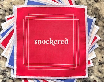 Clever Cocktail Napkin Sets, British Slang for Beginners