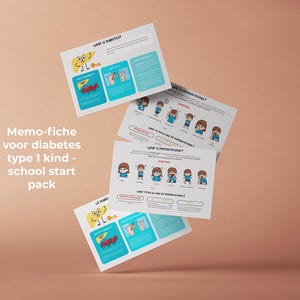 School memo for children with Type 1 Diabetes - NL